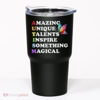 Autism Awareness Women Autism Tumbler thumb 0