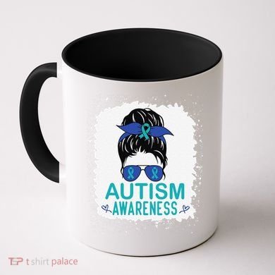 Autism Awareness Women Be Kind Autism Coffee Mug