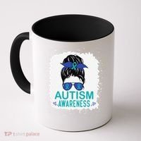 Autism Awareness Women Be Kind Autism Coffee Mug thumb 0