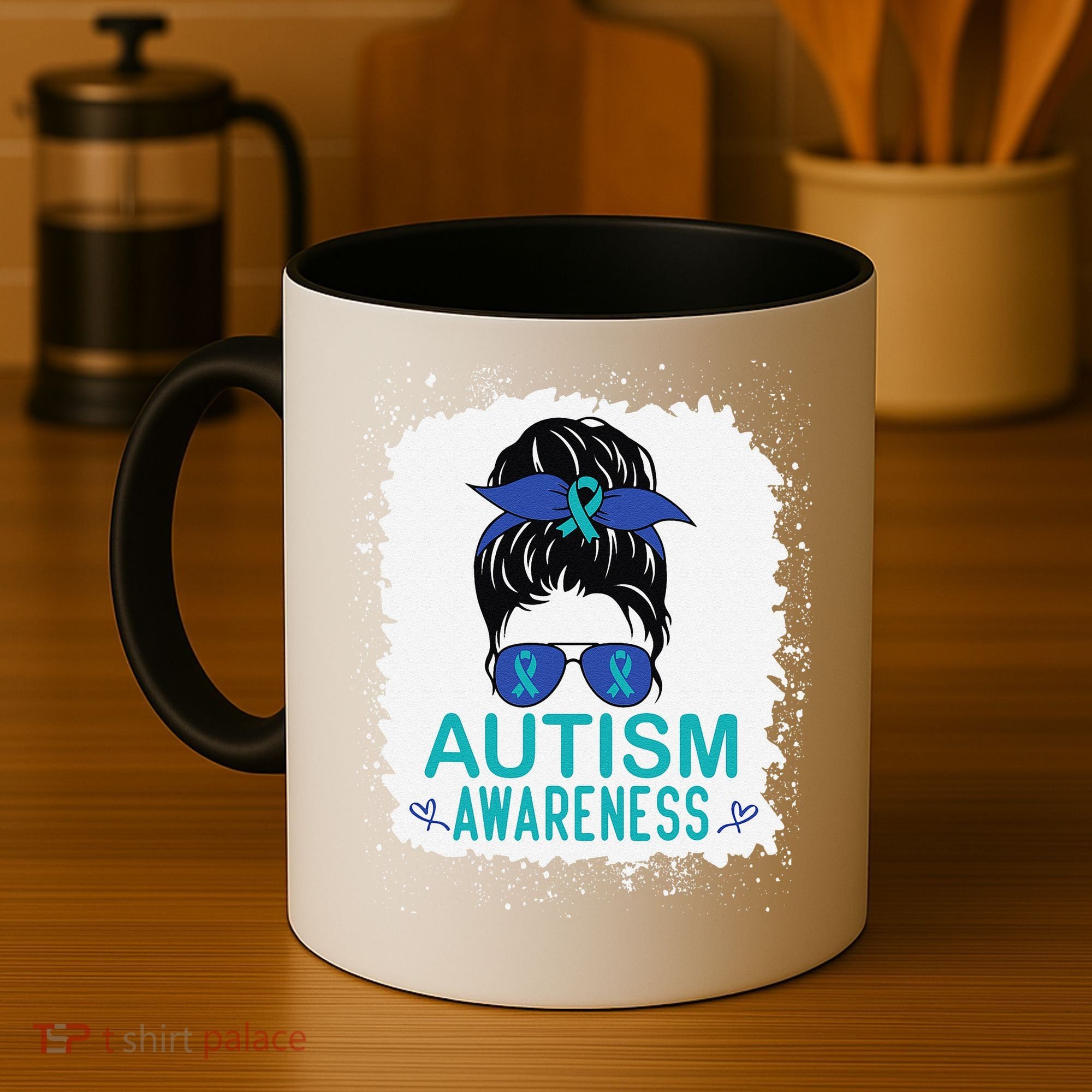Autism Awareness Women Be Kind Autism Coffee Mug