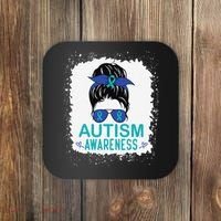 Autism Awareness Women Be Kind Autism Coaster thumb 0