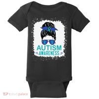 Autism Awareness Women Be Kind Autism Baby Bodysuit thumb 0
