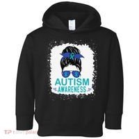Autism Awareness Women Be Kind Autism Toddler Hoodie thumb 0