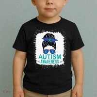 Autism Awareness Women Be Kind Autism Toddler T-Shirt thumb 2