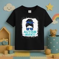 Autism Awareness Women Be Kind Autism Toddler T-Shirt thumb 3