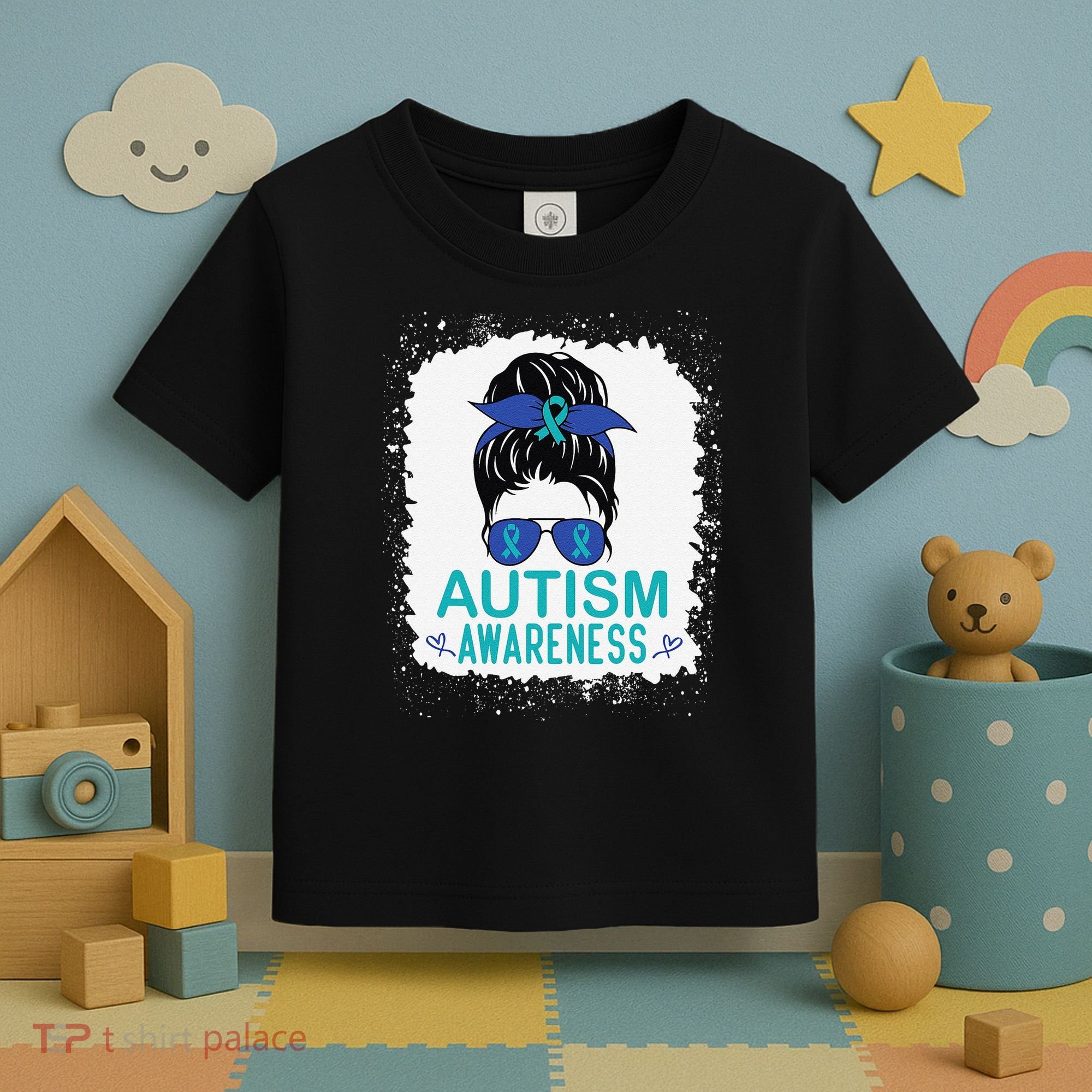 Autism Awareness Women Be Kind Autism Toddler T-Shirt