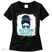 Autism Awareness Women Be Kind Autism Women's T-Shirt thumb 0