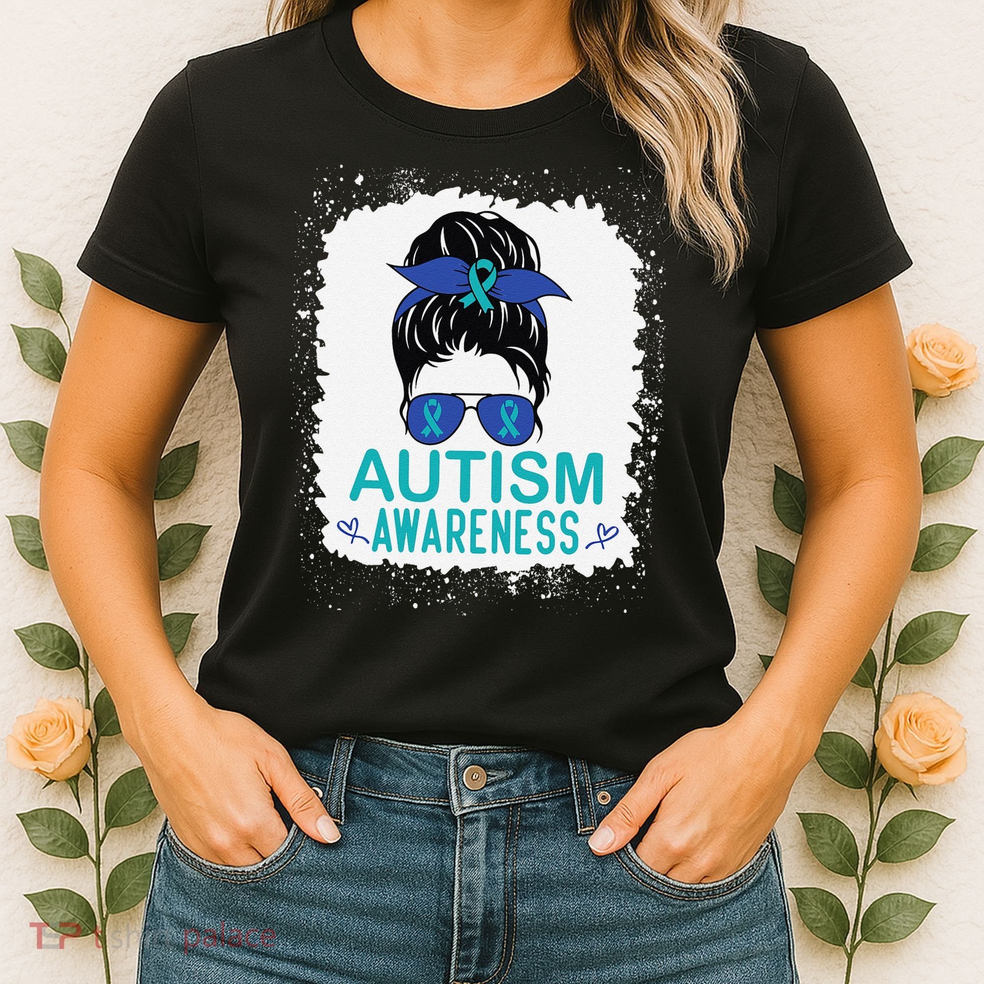 Autism Awareness Women Be Kind Autism Women's T-Shirt
