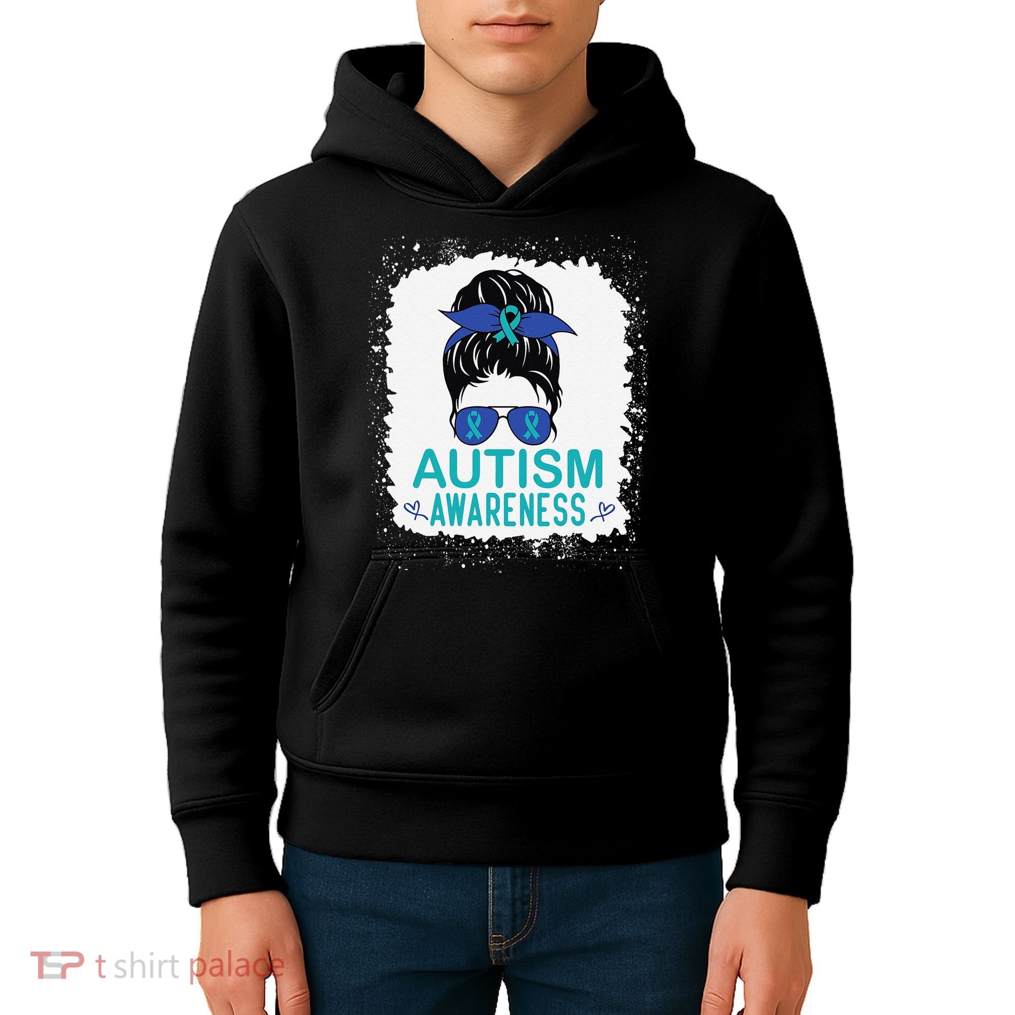 Autism Awareness Women Be Kind Autism Kids Hoodie