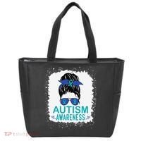 Autism Awareness Women Be Kind Autism Tote Bag thumb 0