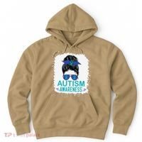 Autism Awareness Women Be Kind Autism Hoodie thumb 0