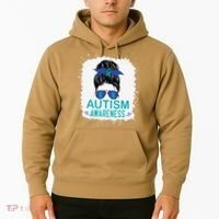 Autism Awareness Women Be Kind Autism Hoodie thumb 2