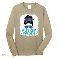 Autism Awareness Women Be Kind Autism Long Sleeve Shirt thumb 0
