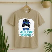 Autism Awareness Women Be Kind Autism T-Shirt thumb 2