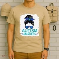 Autism Awareness Women Be Kind Autism T-Shirt thumb 6