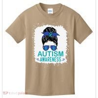 Autism Awareness Women Be Kind Autism Kids T-Shirt thumb 0
