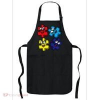 Autism Awareness With Smiling Puzzles Apron thumb 0