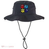 Autism Awareness With Smiling Puzzles Bucket Hat thumb 0