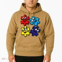 Autism Awareness With Smiling Puzzles Hoodie thumb 2
