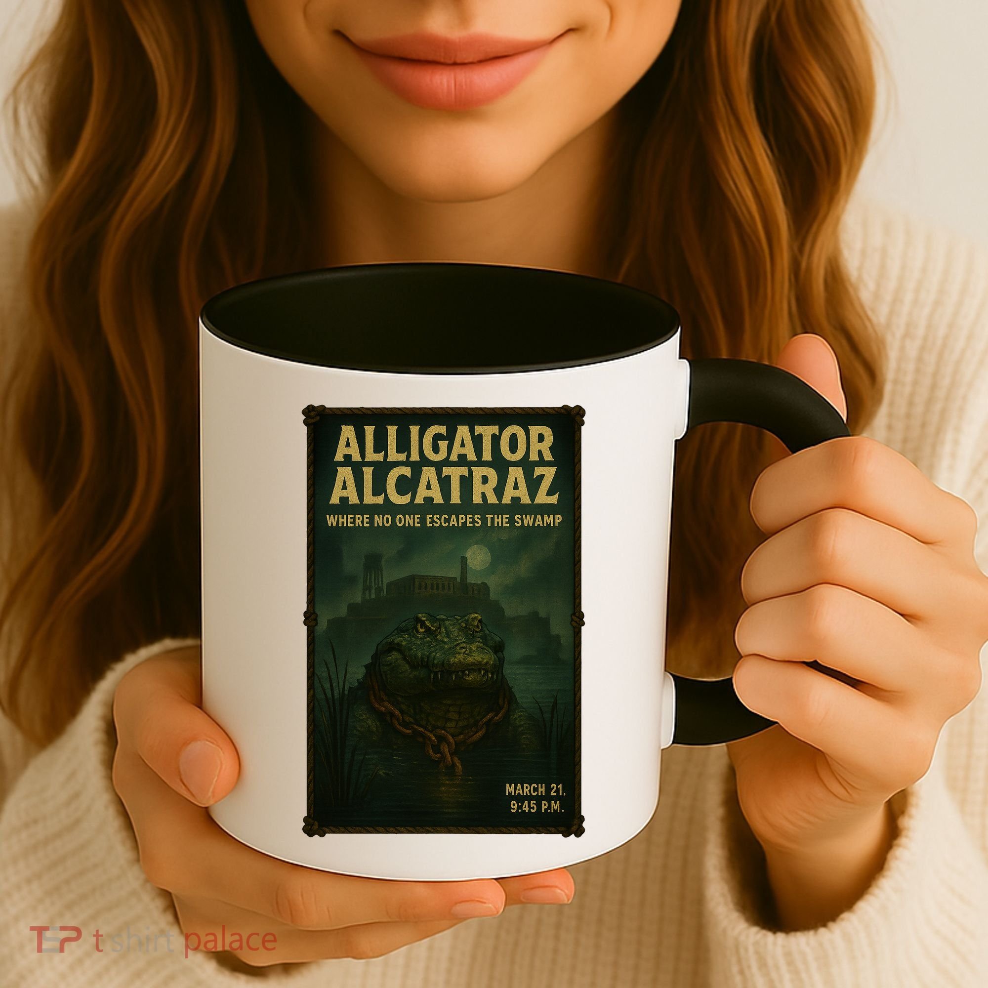 Alligator Alcatraz Where No One Escapes The Swamp Coffee Mug