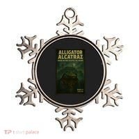 Alligator Alcatraz Where No One Escapes The Swamp Ornament thumb 0