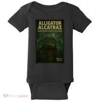 Alligator Alcatraz Where No One Escapes The Swamp Baby Bodysuit thumb 0