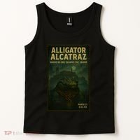 Alligator Alcatraz Where No One Escapes The Swamp Tank Top thumb 2