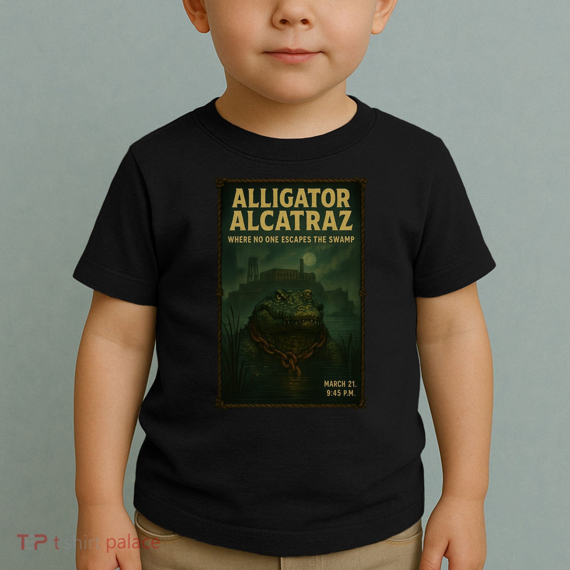 Alligator Alcatraz Where No One Escapes The Swamp Toddler T-Shirt