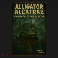 Alligator Alcatraz Where No One Escapes The Swamp Visor thumb 3
