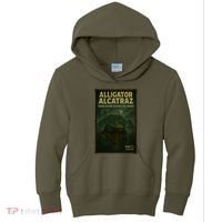 Alligator Alcatraz Where No One Escapes The Swamp Kids Hoodie thumb 0