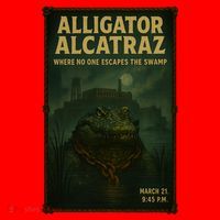 Alligator Alcatraz Where No One Escapes The Swamp Santa Hat thumb 1