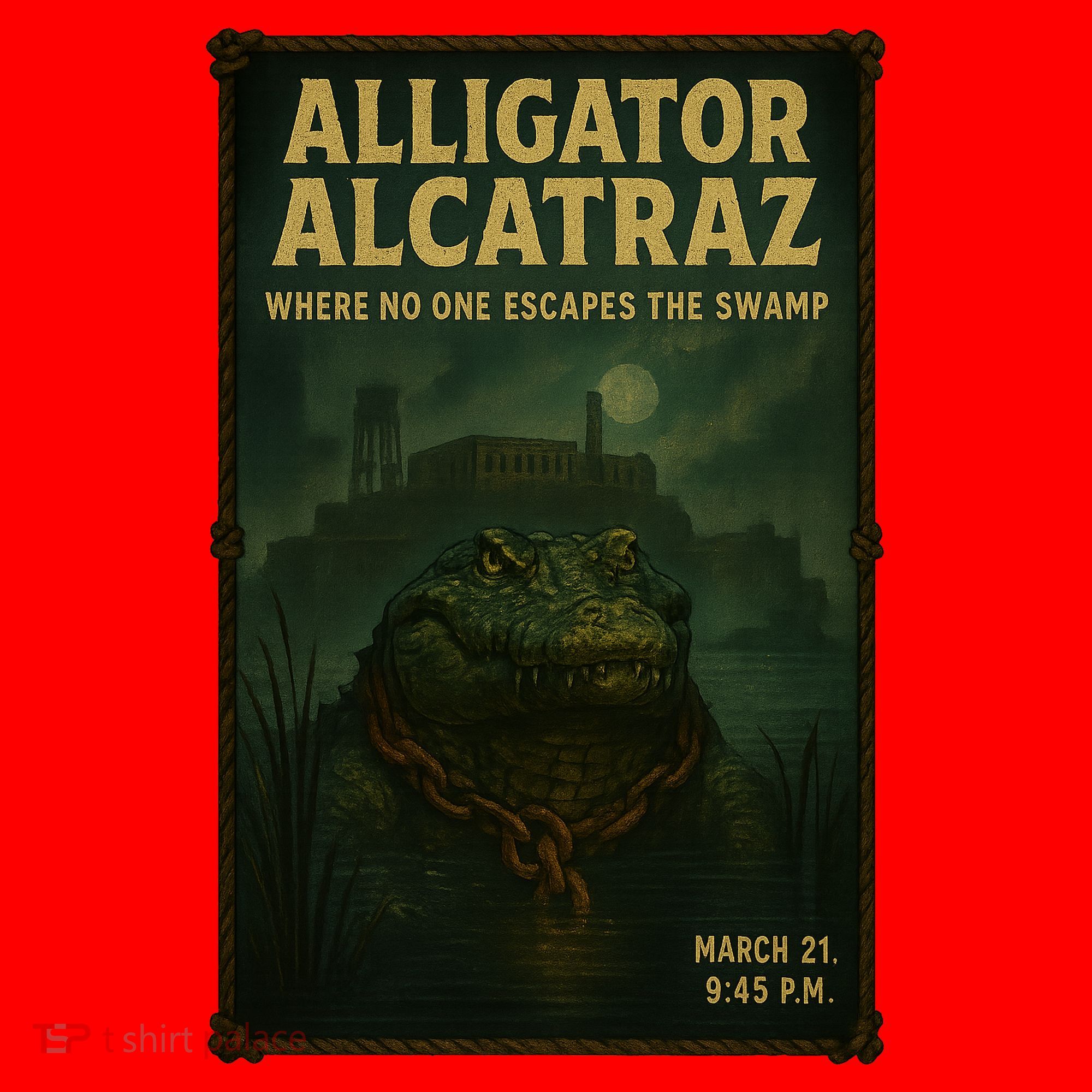 Alligator Alcatraz Where No One Escapes The Swamp Santa Hat