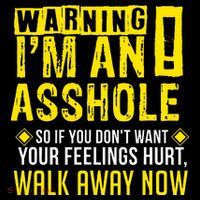 Asshole Assholes Warning Vulgar Profanity Fun Gag Gift Coffee Mug thumb 5