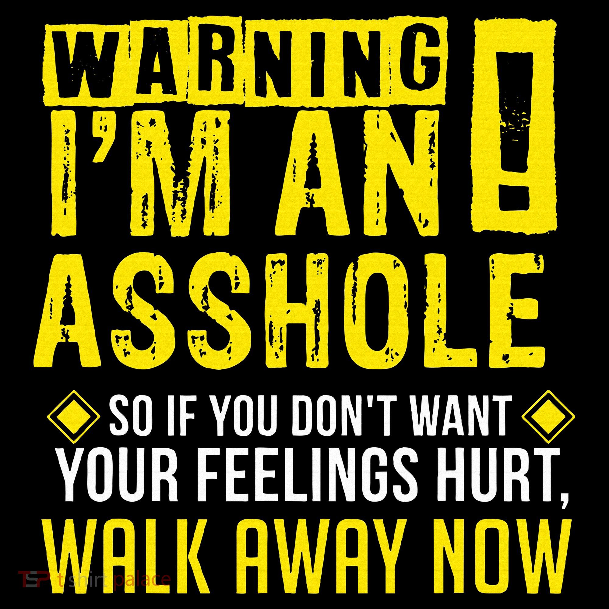 Asshole Assholes Warning Vulgar Profanity Fun Gag Gift Coffee Mug