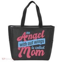An Angel Without Wings Is Called Mom Tote Bag thumb 0