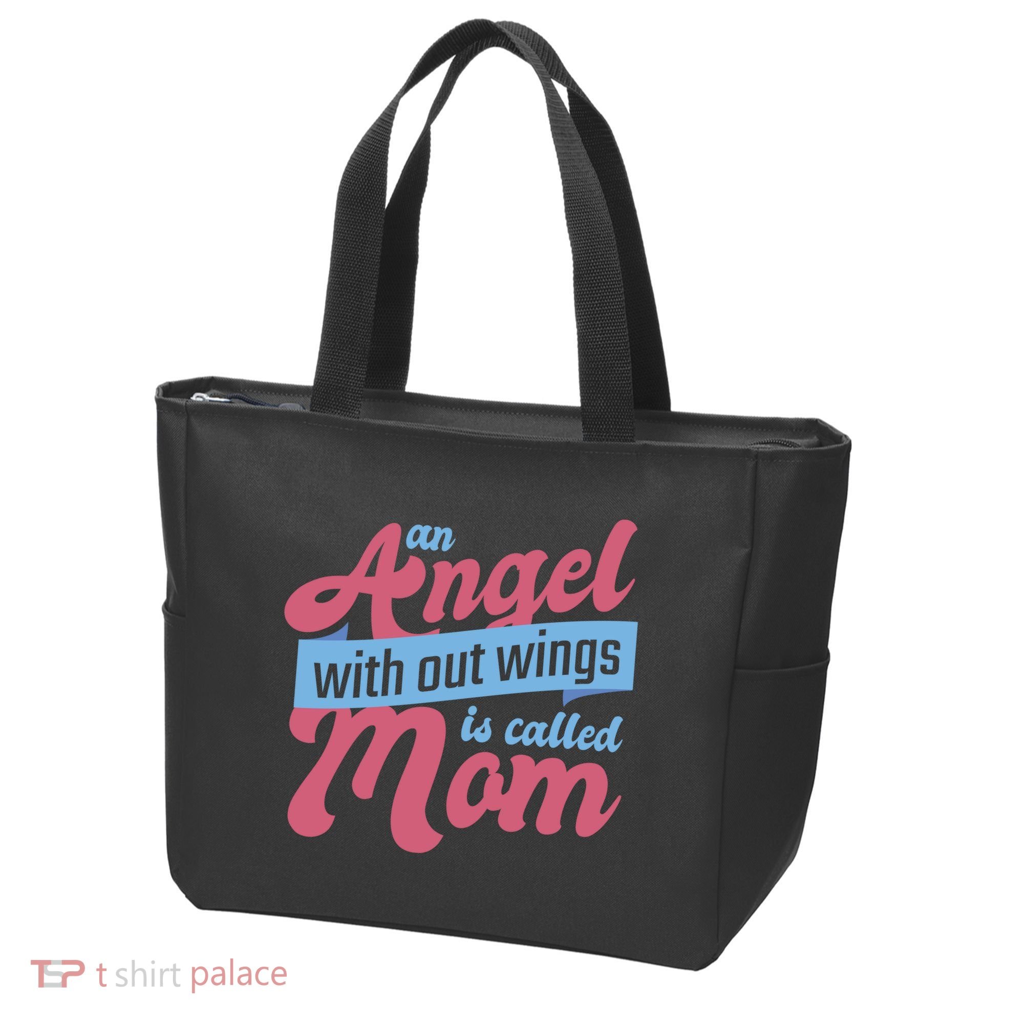 An Angel Without Wings Is Called Mom Tote Bag