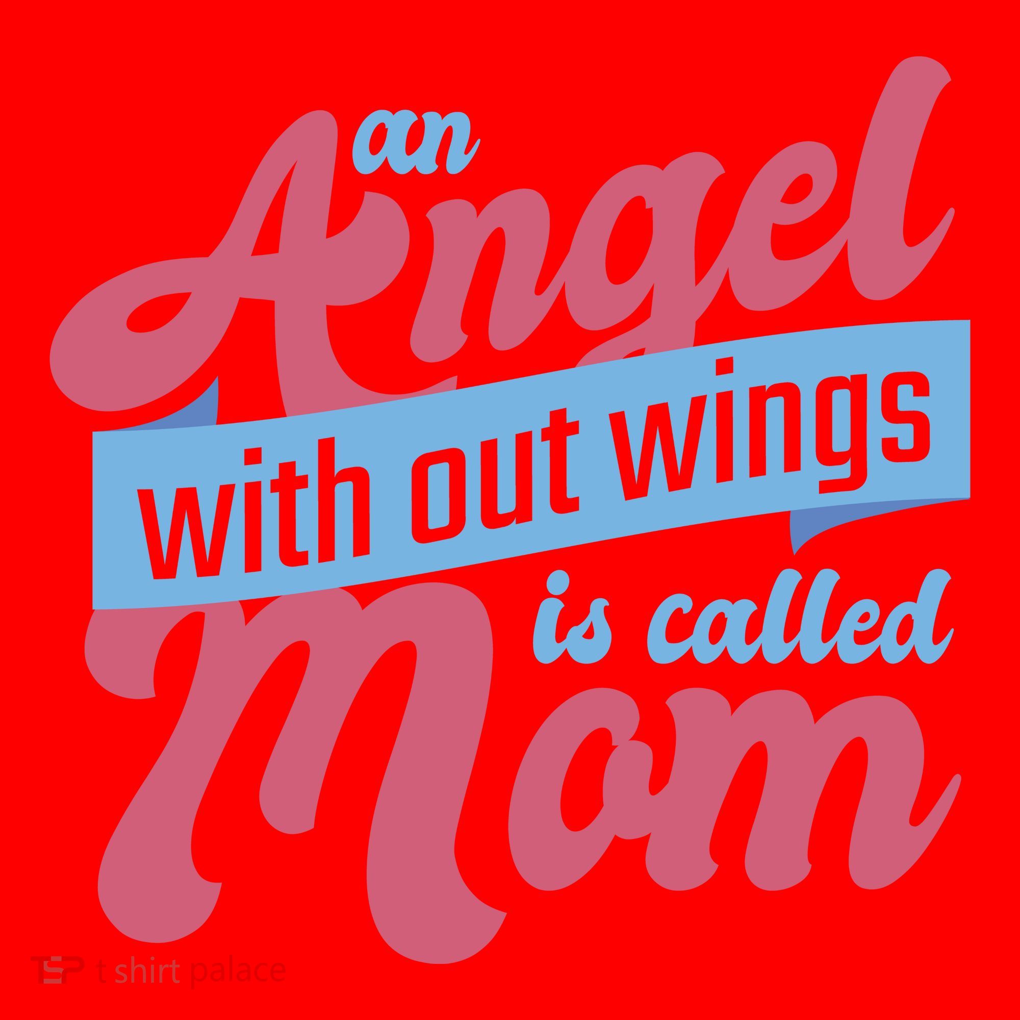 An Angel Without Wings Is Called Mom Santa Hat