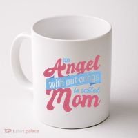 An Angel Without Wings Is Called Mom Coffee Mug thumb 0