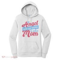 An Angel Without Wings Is Called Mom Women's Hoodie thumb 0