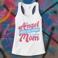 An Angel Without Wings Is Called Mom Women's Tank Top thumb 3
