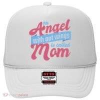An Angel Without Wings Is Called Mom Hat thumb 0