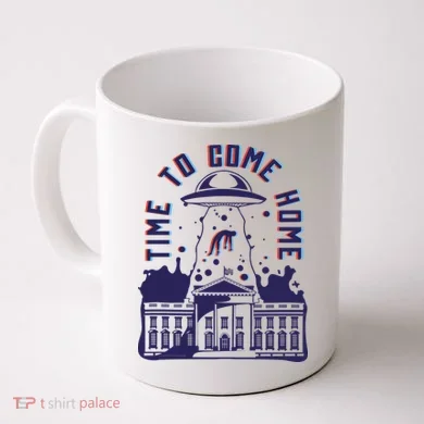 Alien Abduction White House Coffee Mug