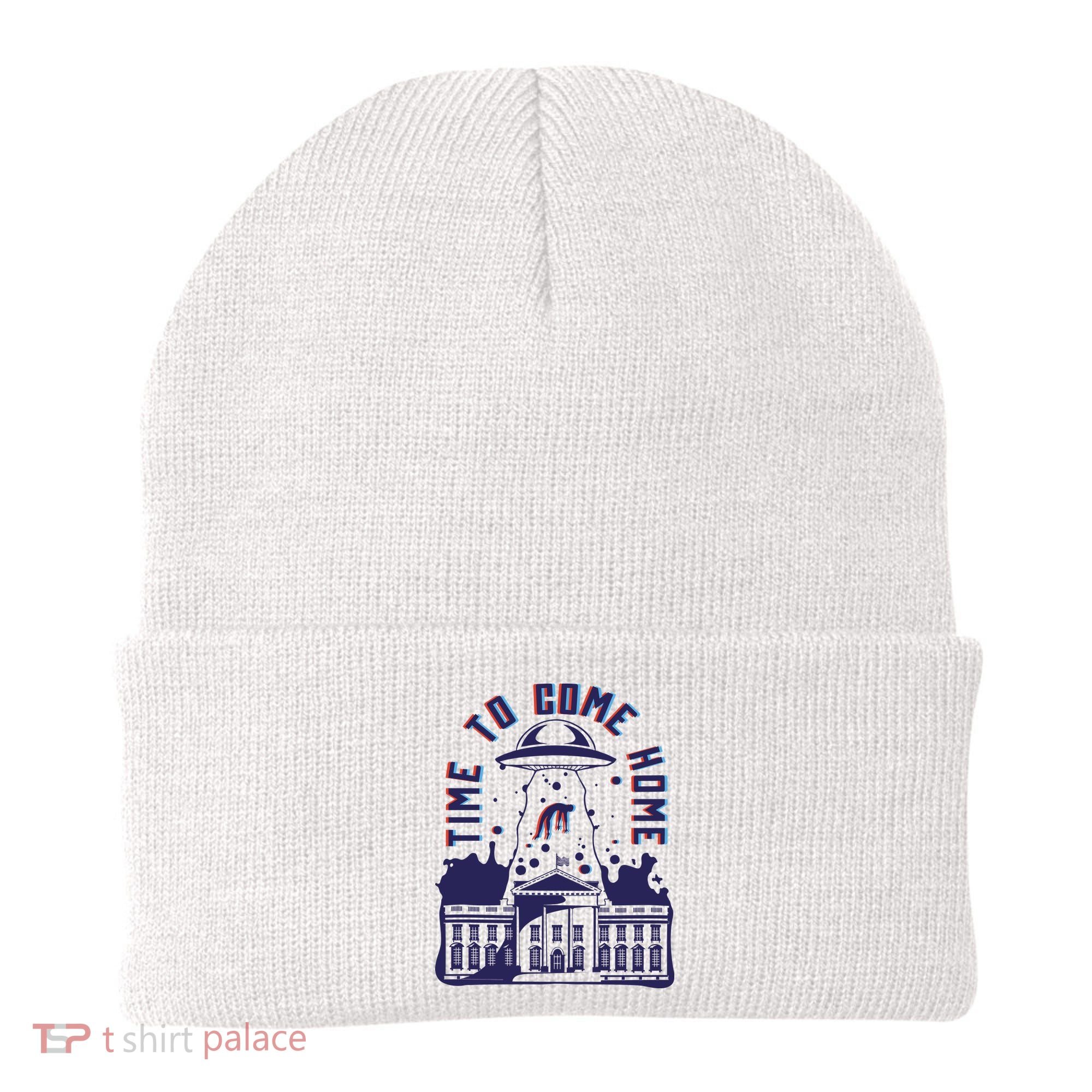 Alien Abduction White House Beanie