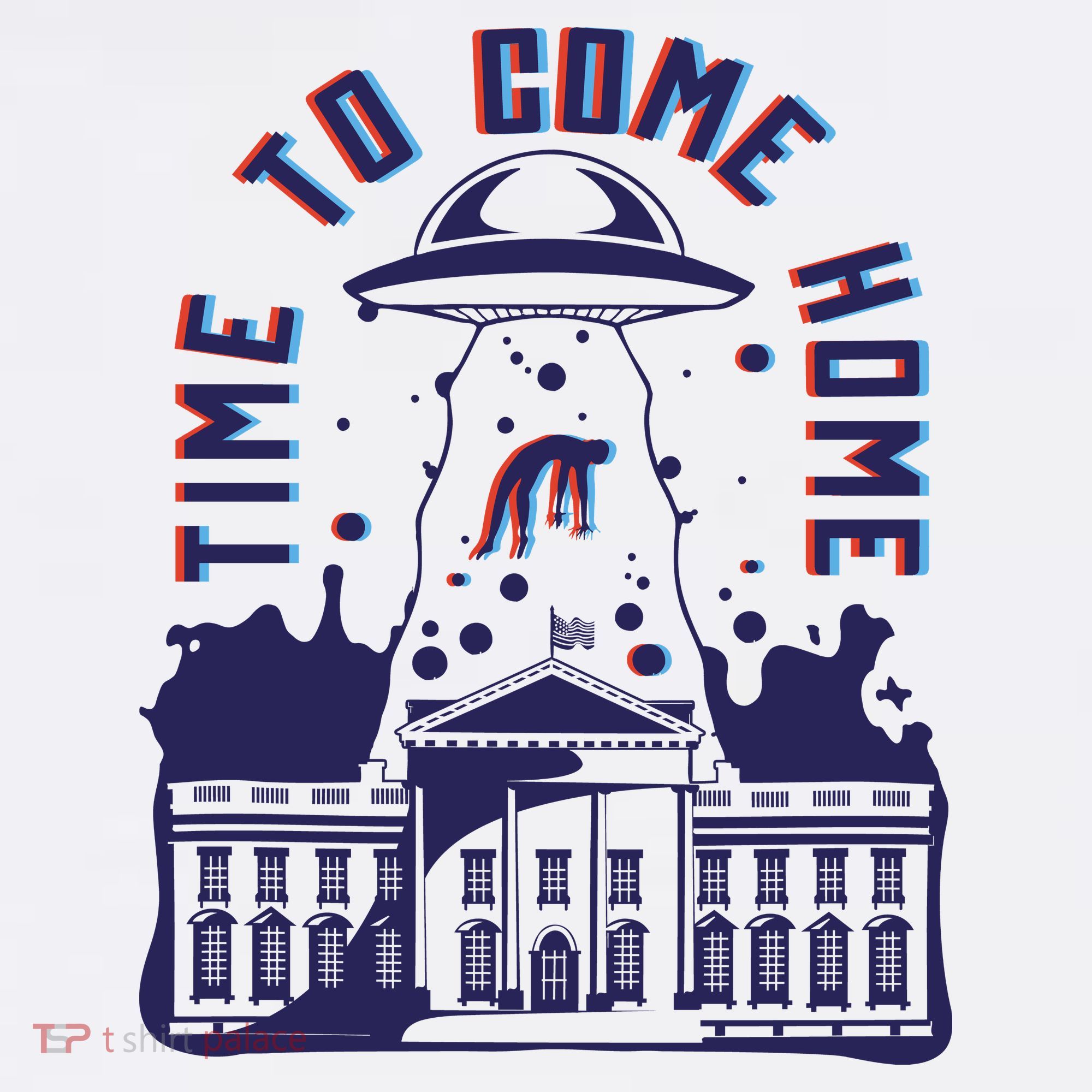 Alien Abduction White House Hat