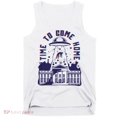 Alien Abduction White House Tank Top