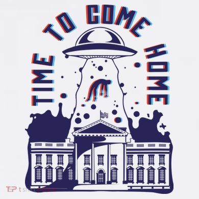 Alien Abduction White House Visor