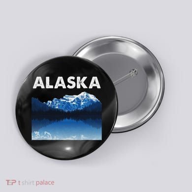 Alaska Alaska Wilderness Button