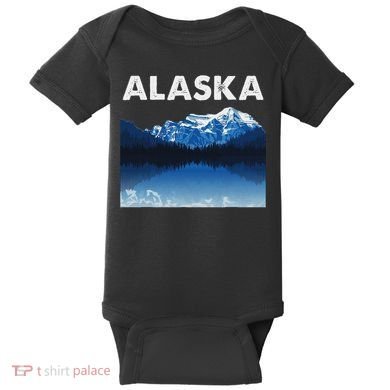 Alaska Alaska Wilderness Baby Bodysuit