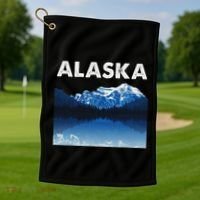 Alaska Alaska Wilderness Golf Towel thumb 1