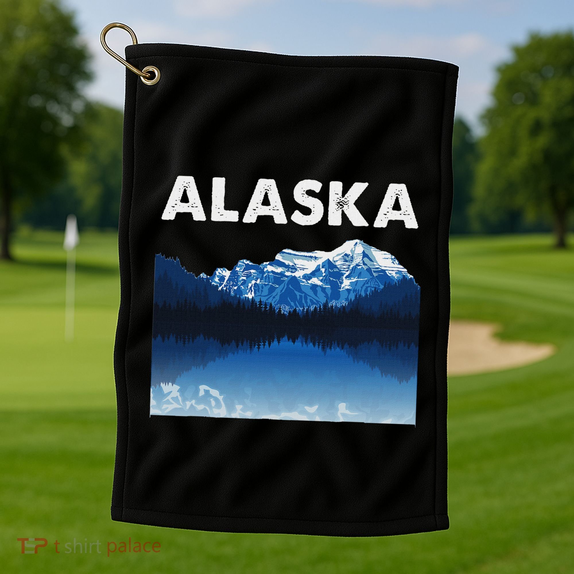Alaska Alaska Wilderness Golf Towel